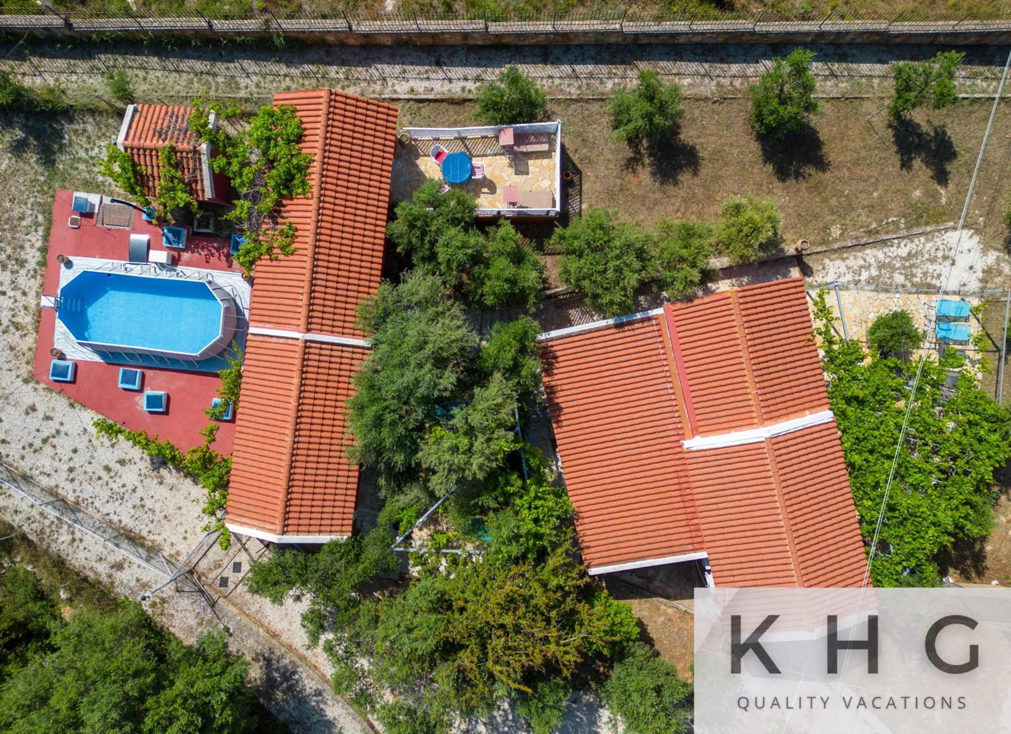 Mondo Cosseri Villa Rossa-Dorothea And Mondo Cosseri Villa Rossa-Penelope, With Own Shared Pool Lixouri Exteriör bild
